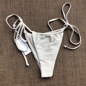 Frankies ribbed bikini bottom